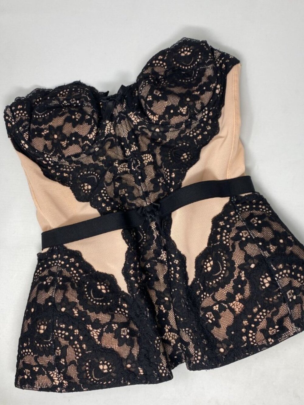 Agent Provocateur Matilda Brown Black Corset AP3 Medium - Picture 6 of 13